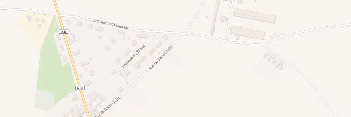Plan du 10 Rue de Saint-christ à Licourt