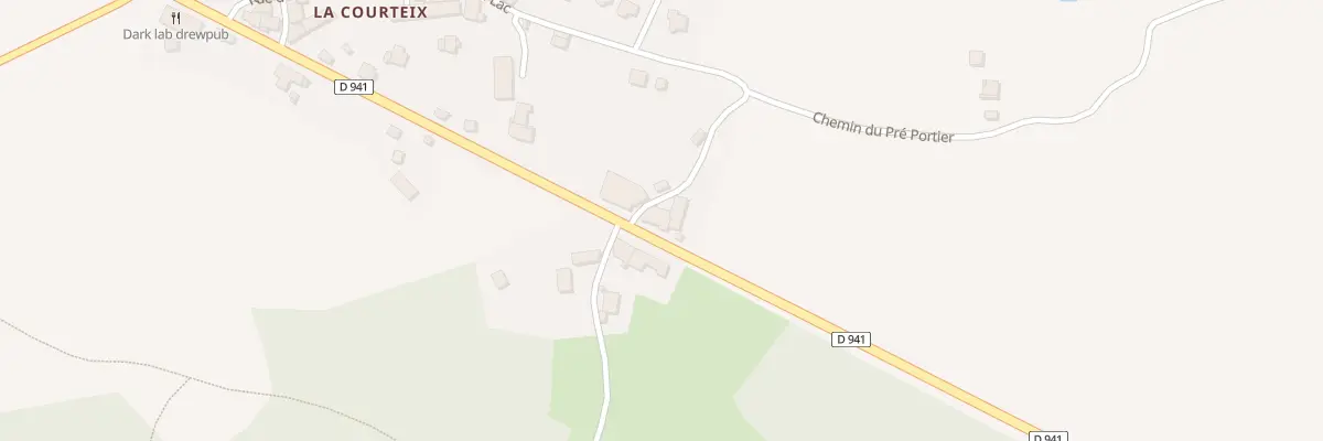 Plan du 21 Rue du Creux du Lac - Courteix à Chavaroux