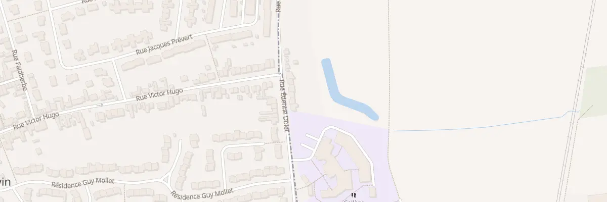 Plan du 87 Rue Étienne Dolet à Provin