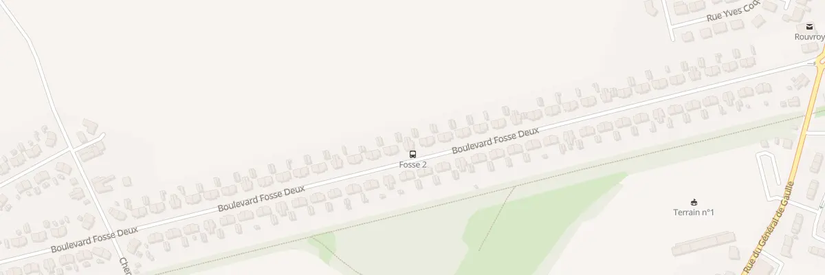 Plan du 311 Bd Fosse Deux à Rouvroy