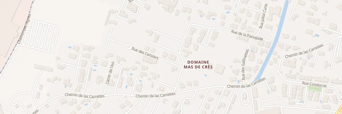Plan du 4 Rue des Cerisiers à Pia