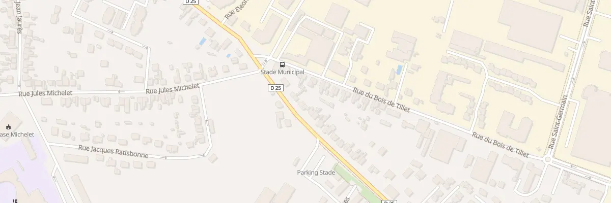 Plan du 7 Rue Henri Laroche à Crépy-en-Valois