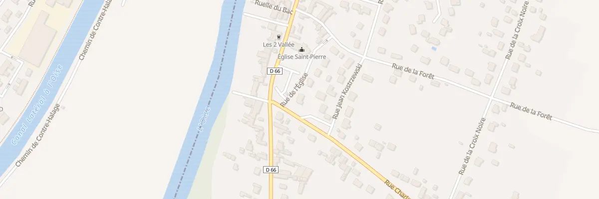 Plan du 9 Rue de l’Église à Montmacq