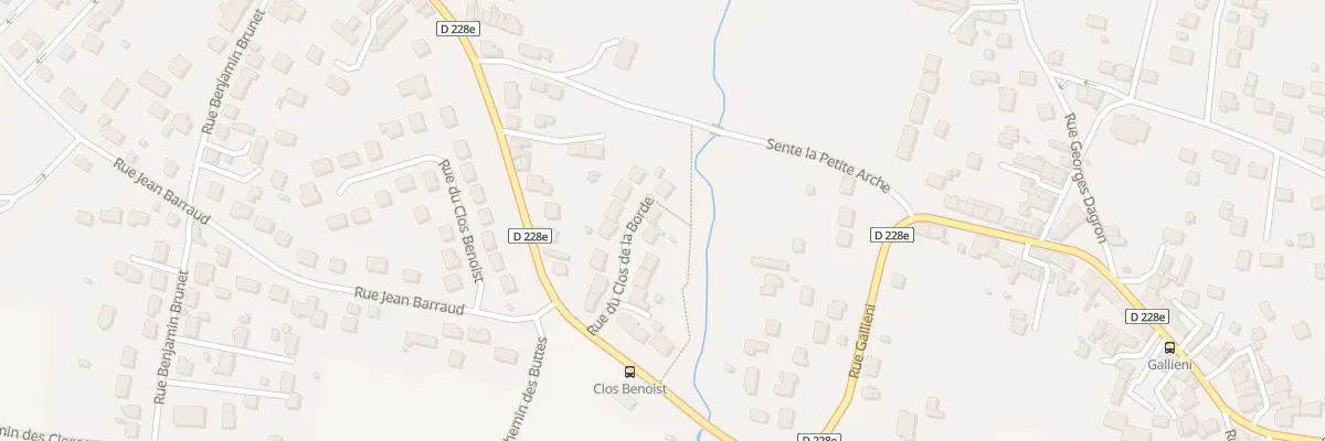 Plan du 9 Rue du Clos de la Borde à Nanteuil-lès-Meaux