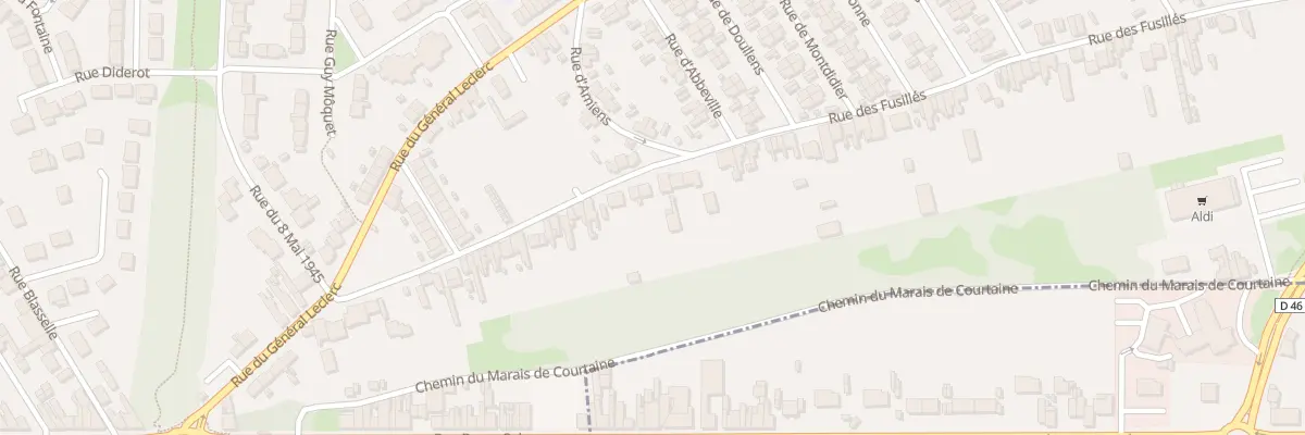 Plan du 191 Rue des Fusillés à Fouquières-lès-Lens