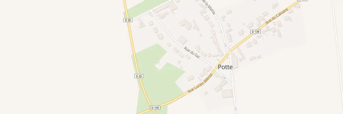 Plan du 5 Rue du Sac à Potte