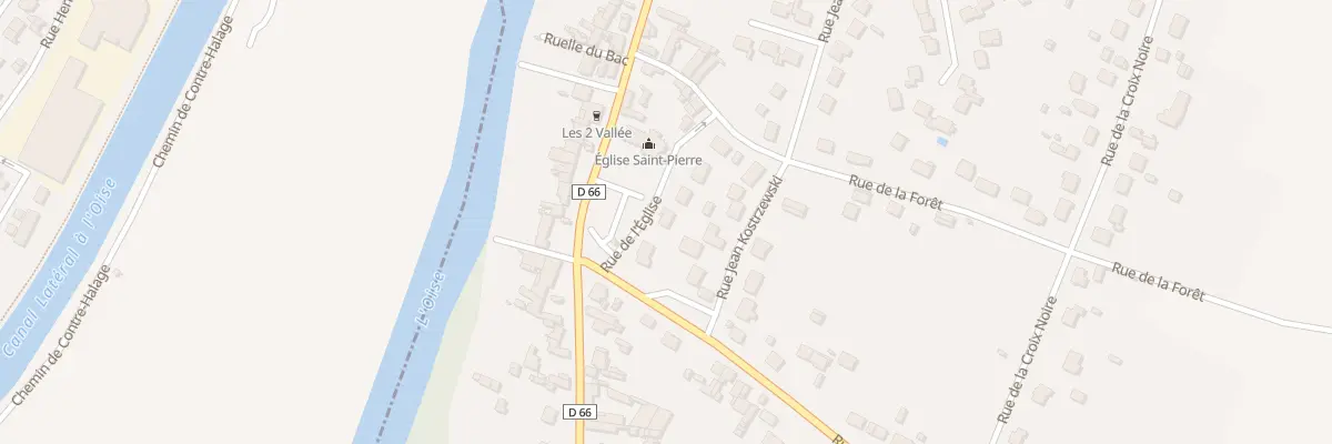 Plan du 7 Rue de l’Église à Montmacq