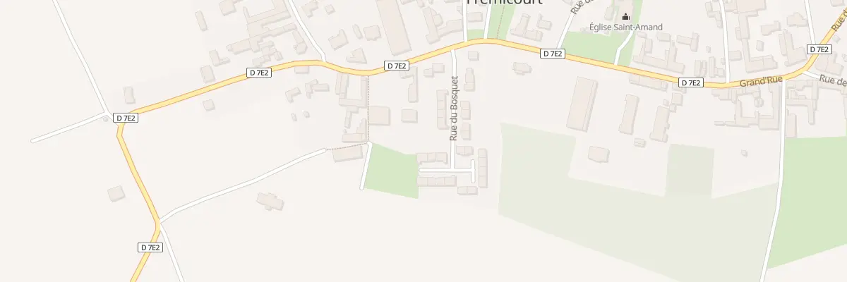 Plan du 16 Rue du Bosquet à Arras