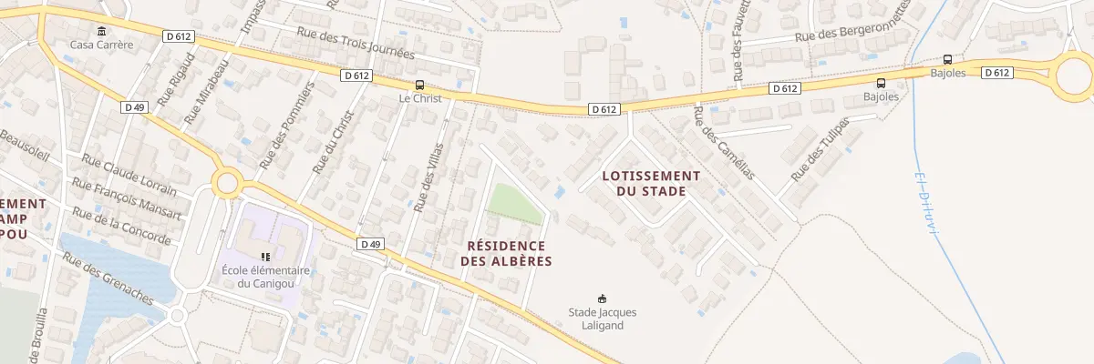 Plan du 16 Pl de la Sardane à Bages