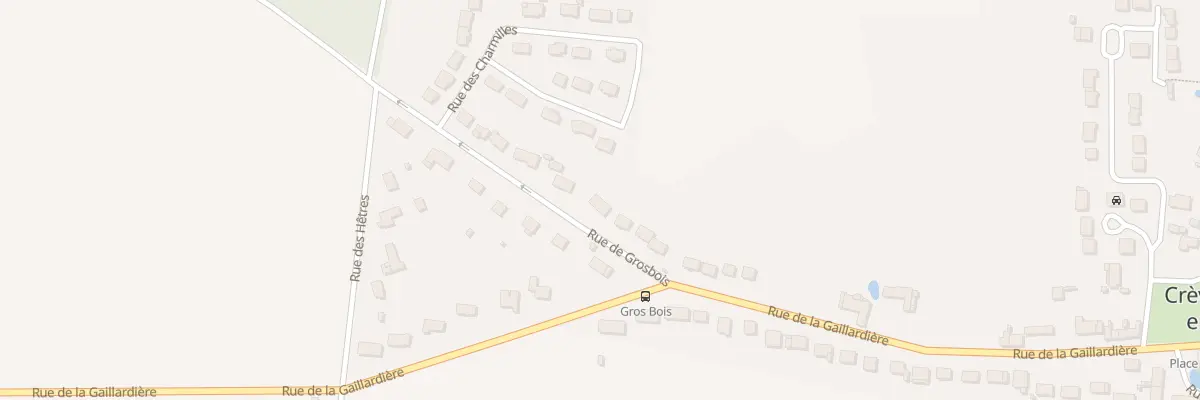 Plan du 8 Rue de Grosbois à Crèvecœur-en-Brie