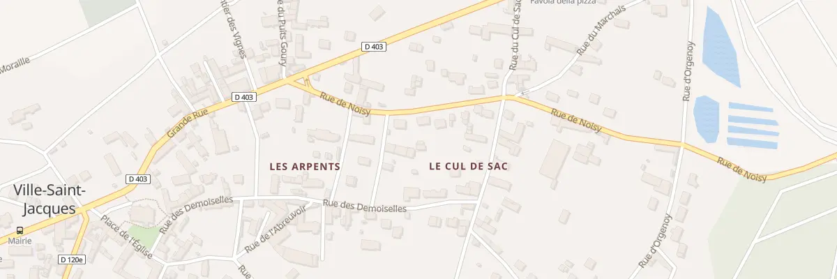 Plan du 5 Rue du Courtil Fleuri à Ville-Saint-Jacques