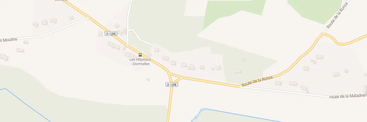 Plan du 3 Rte de la Maladrerie à Dormelles