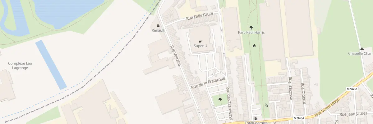 Plan du 48 Rue Voltaire à Houplines