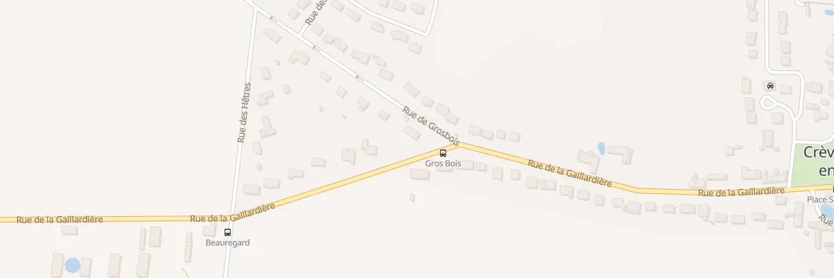 Plan du 1 Rue de Grosbois à Crèvecœur-en-Brie