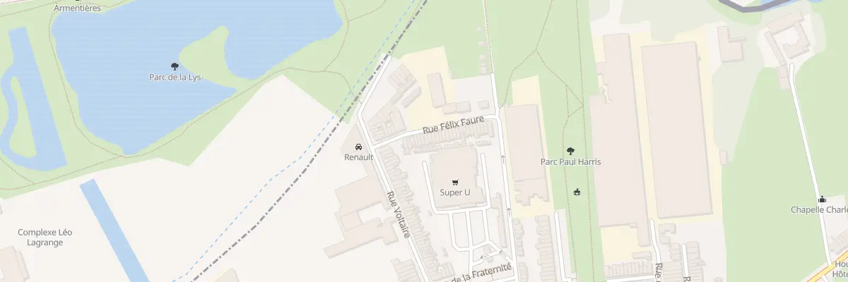 Plan du 39 Rue Félix Faure à Houplines