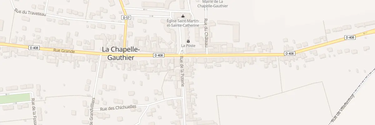 Plan du 61B Rue Grande à La Chapelle-Gauthier