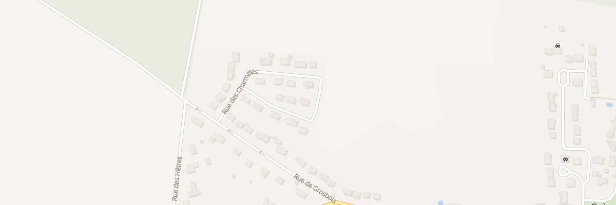 Plan du 5 Rle des Chataigniers à Crèvecœur-en-Brie
