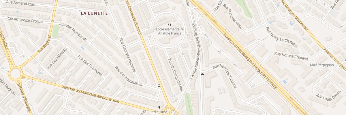Plan du 3 Rue Camp Del Rey à Perpignan