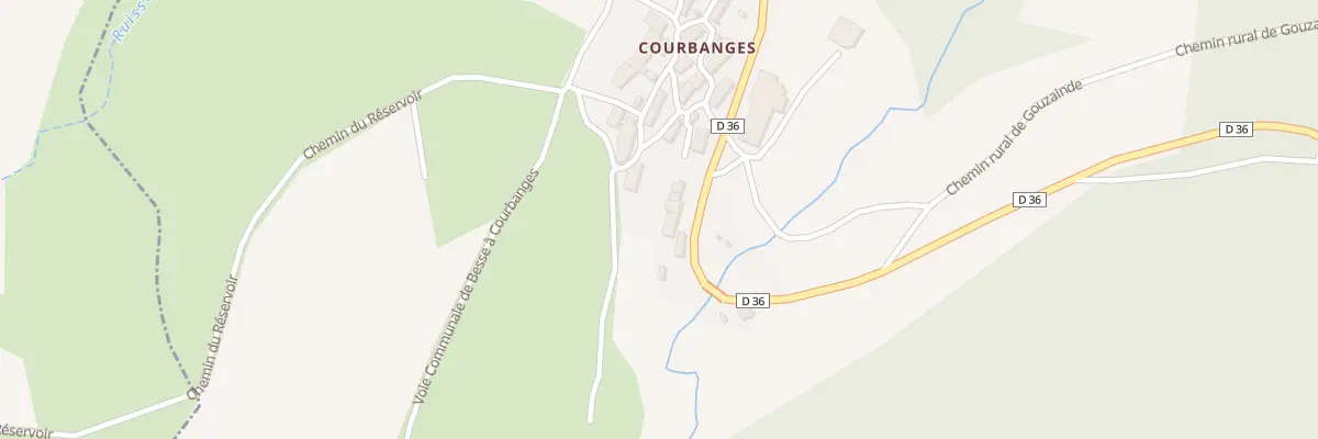 Plan du 5113 Courbanges à Saint-Victor-la-Rivière