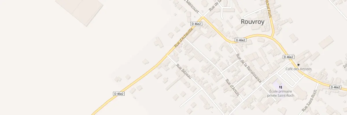 Plan du 2 Rue Bezeau à Rouvroy