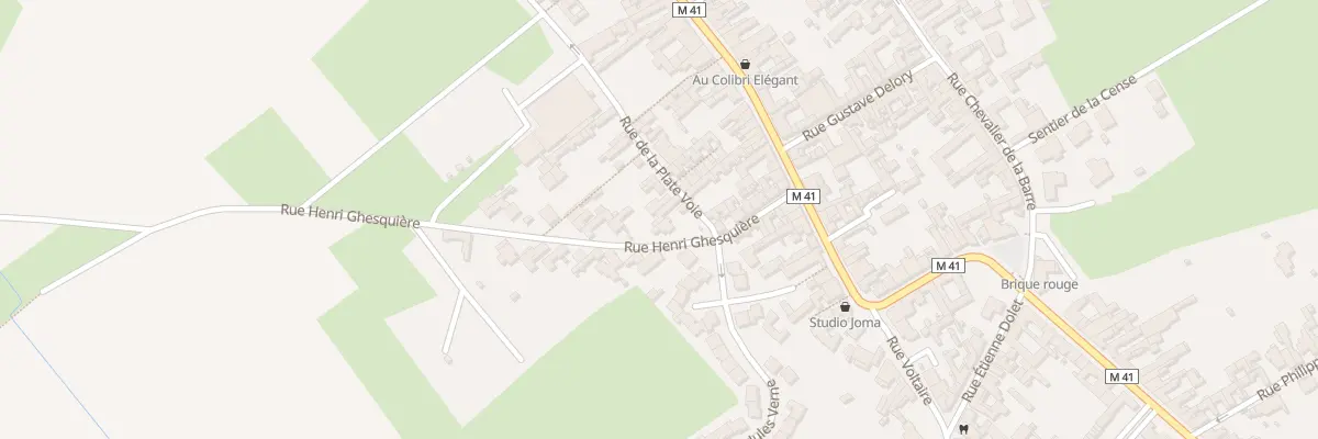 Plan du 8 Rle de la Plate Voie à Sainghin-en-Weppes
