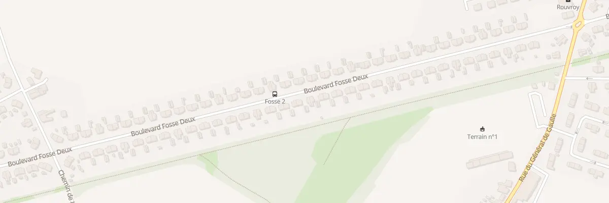 Plan du 304 Bd Fosse Deux à Rouvroy