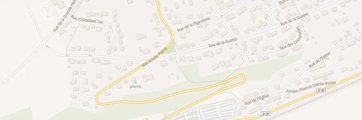 Plan du 4 Rue de la Guette à La Grande-Paroisse