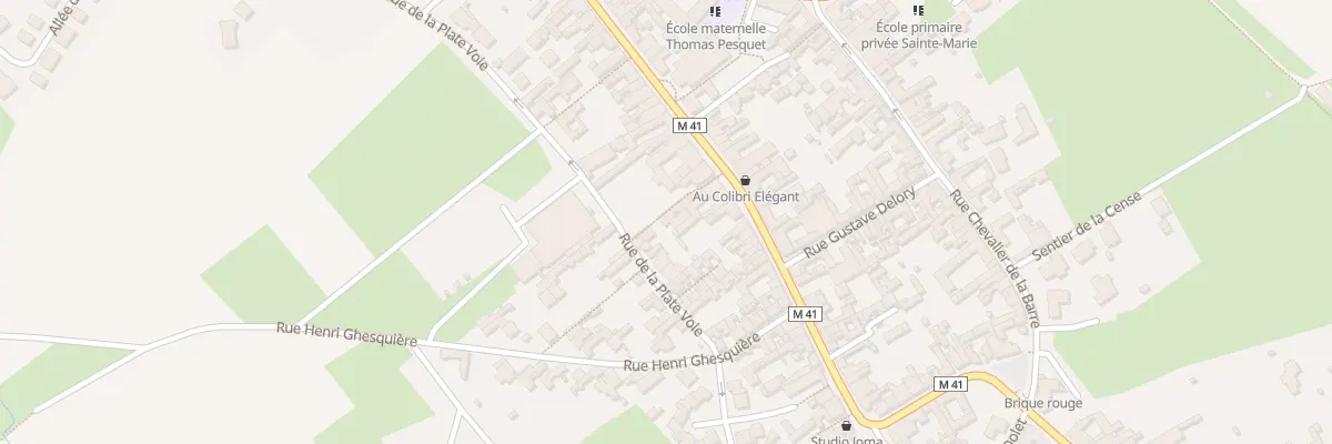 Plan du 3 Rle Gillon à Sainghin-en-Weppes