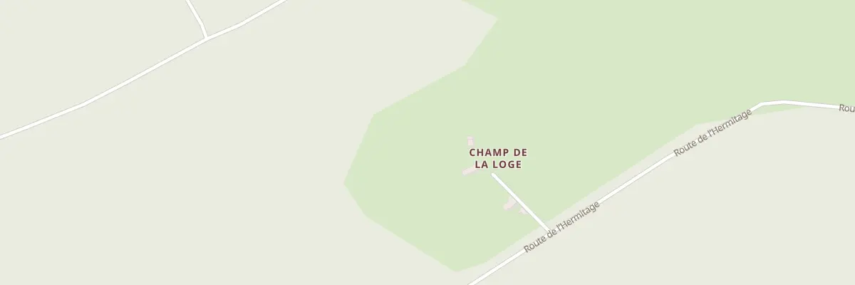 Plan du 2375 Rte de l’Hermitage à Theneuille