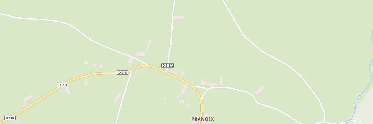 Plan du 5054 Pranoix à Durmignat