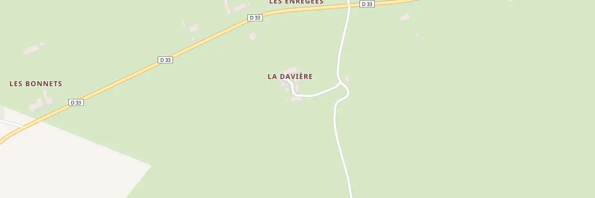 Plan du 3 La Davière à Murat