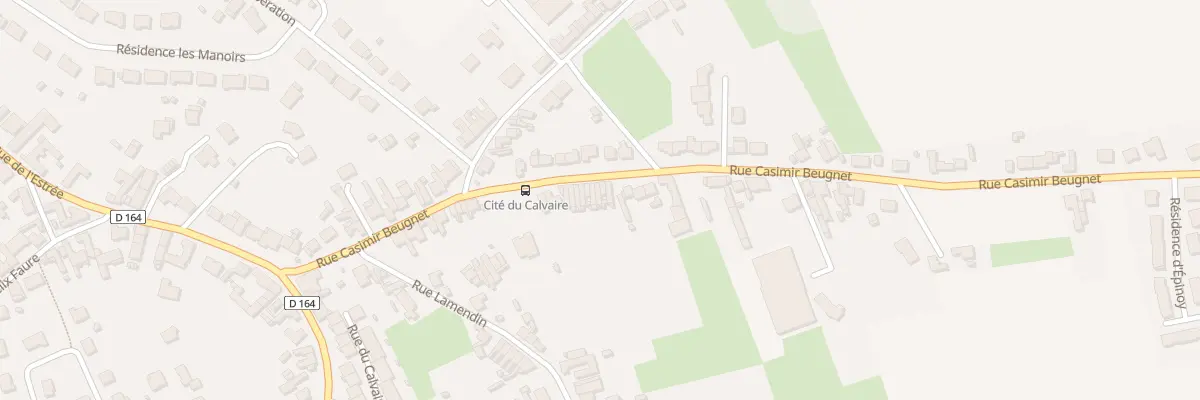 Plan du 252 Rue Casimir Beugnet à Meurchin
