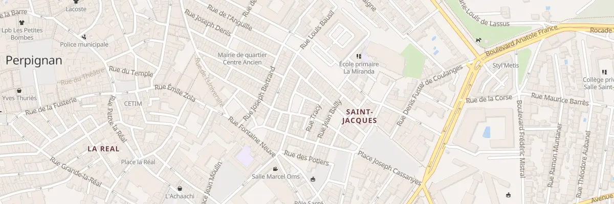 Plan du 4B Rue Marengo à Perpignan