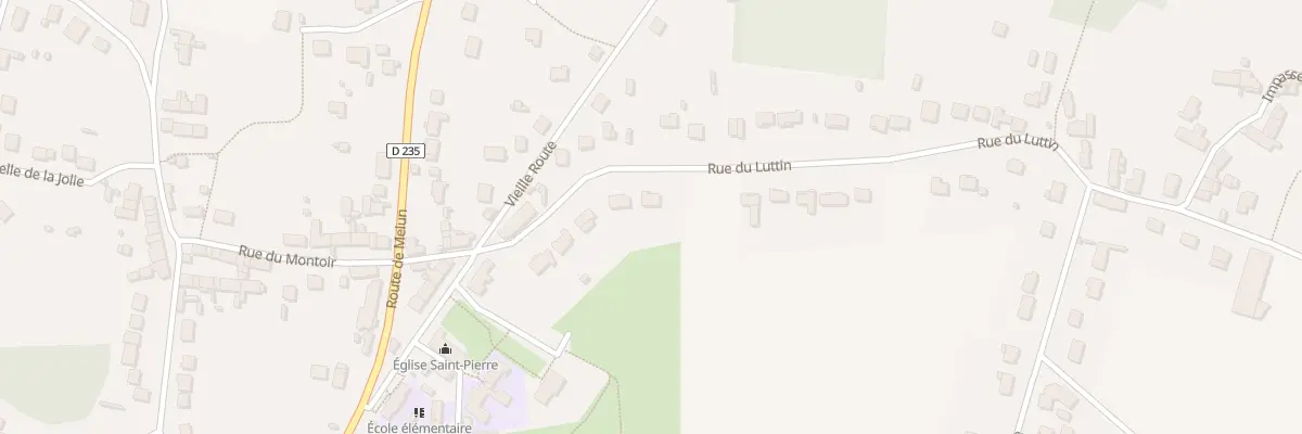 Plan du 22 Rue du Luttin à Voulangis