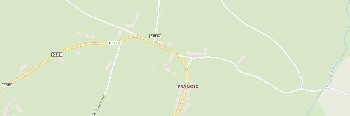 Plan du 5056 Pranoix à Durmignat