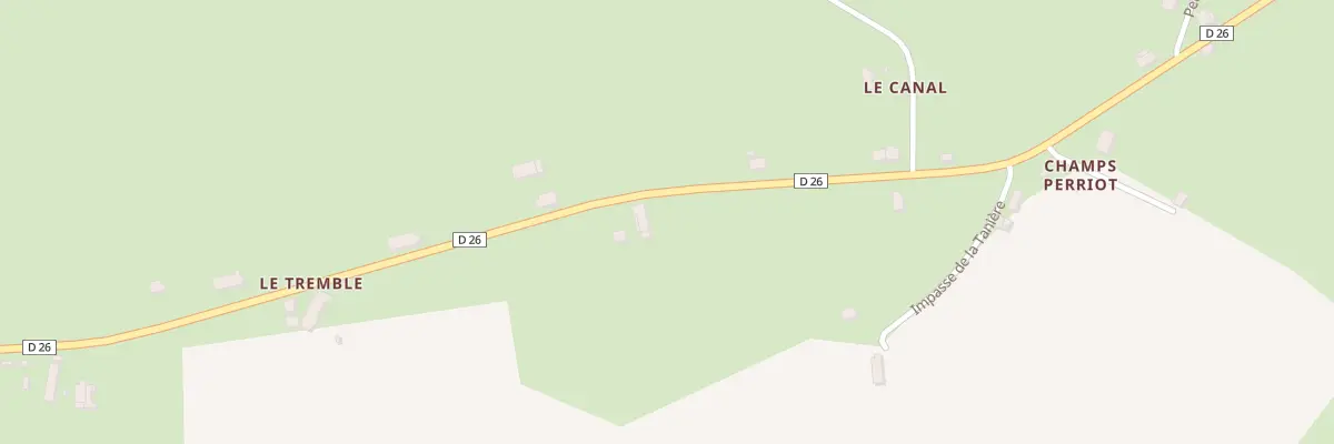 Plan du 8 Rte du Poids de Fer à Saint-Hilaire-de-Gondilly