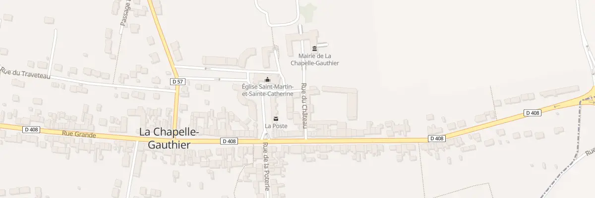 Plan du 71 Rue du Château à La Chapelle-Gauthier