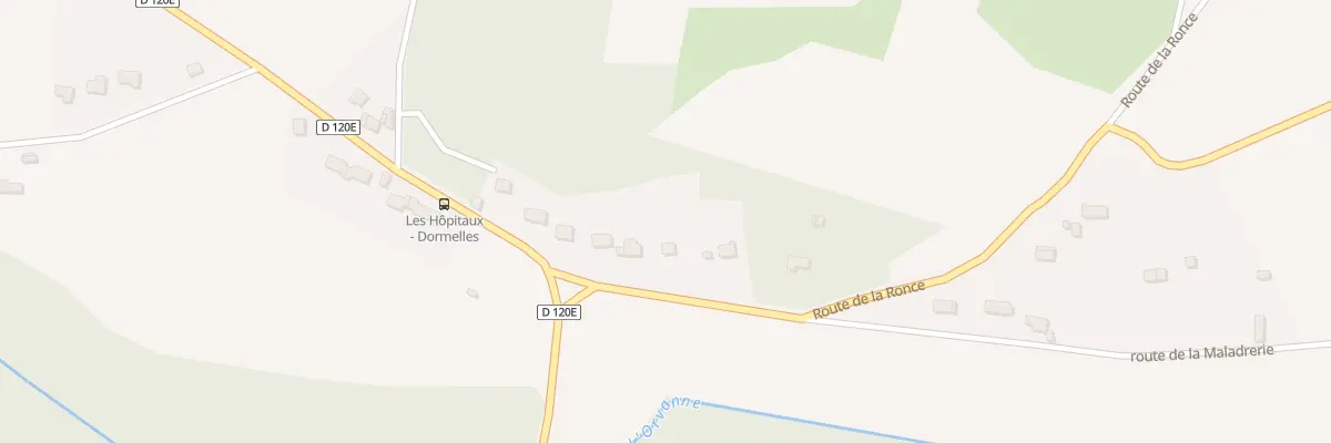 Plan du 7 Rte de la Maladrerie à Dormelles