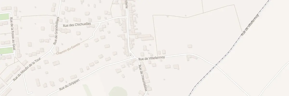 Plan du 225 Rue de la Poterie à La Chapelle-Gauthier