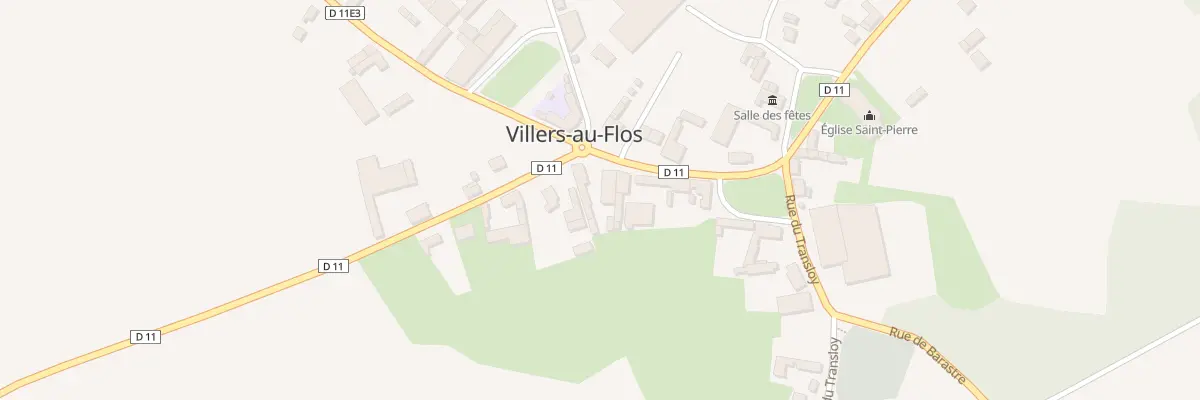 Plan du 6 Gr Grand Rue à Villers-au-Flos