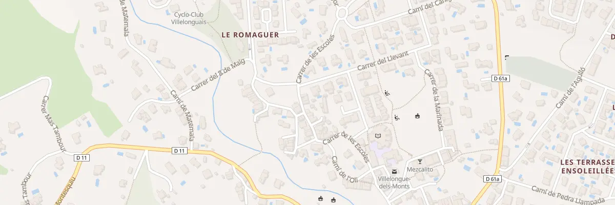 Plan du 9024 Cae de les Escoles à Villelongue-dels-Monts