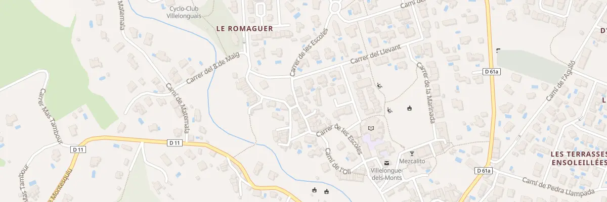 Plan du 30 Cae de les Escoles à Villelongue-dels-Monts
