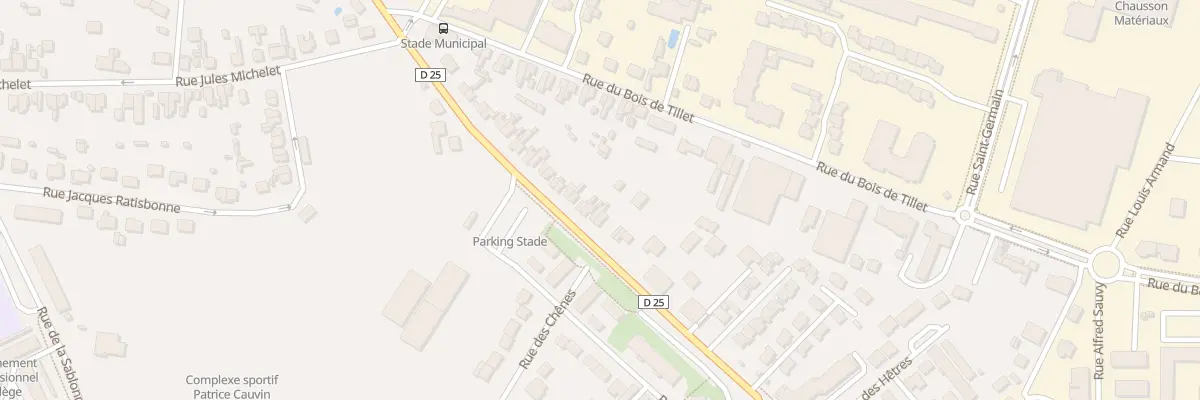 Plan du 37 Rue Henri Laroche à Crépy-en-Valois