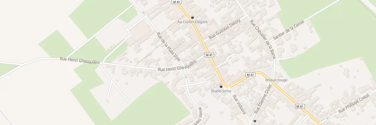 Plan du 13 Rue Henri Ghesquière à Sainghin-en-Weppes