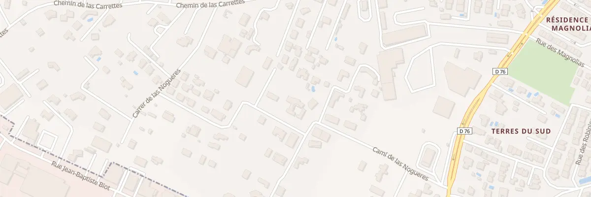 Plan du 16 Che de Las Nougueres à Pia