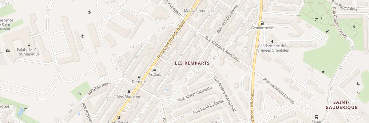 Plan du 69 Rue du Stadium à Perpignan