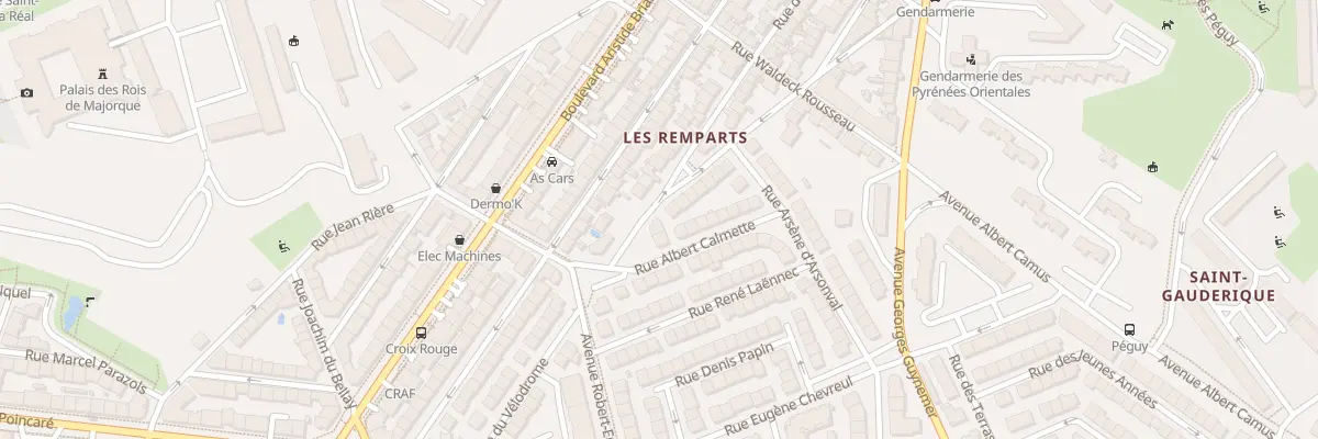 Plan du 51 Rue du Vélodrome à Perpignan