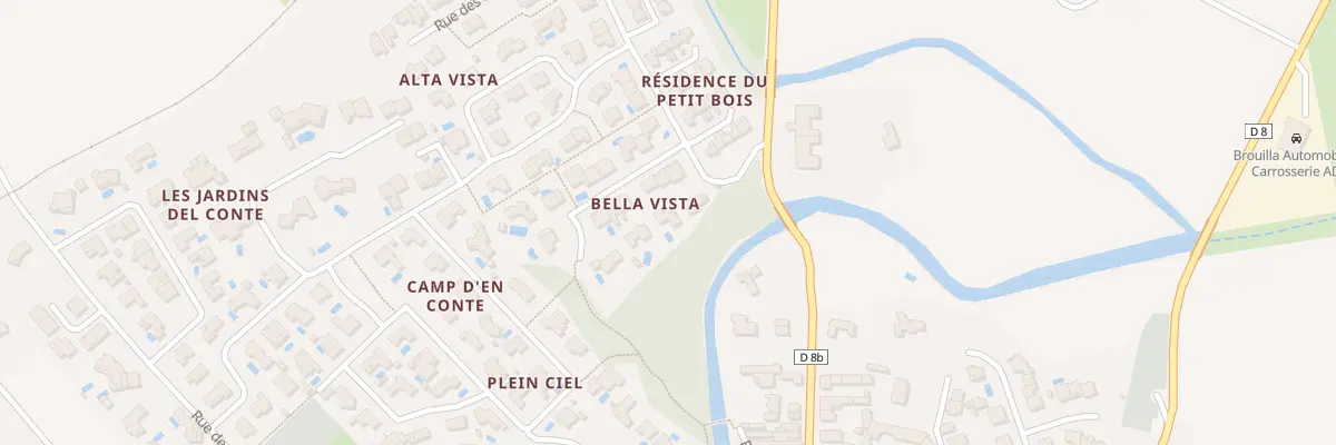 Plan du 3 Rue des Micocouliers à Brouilla