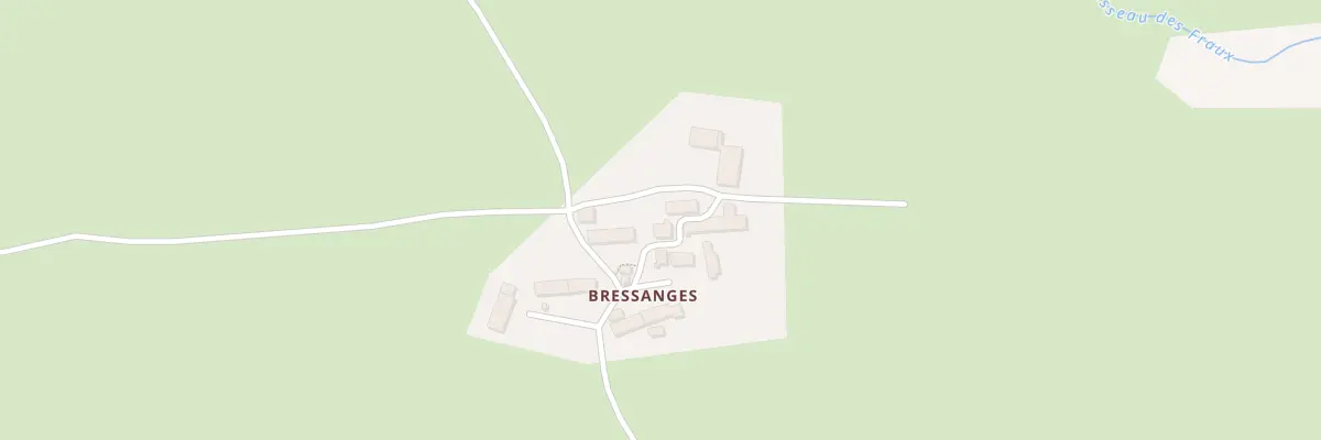 Plan du 5198 Bressanges à Paulhac