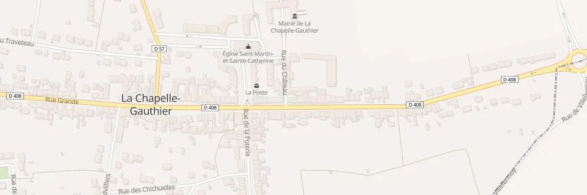 Plan du 79 Fg de Nangis à La Chapelle-Gauthier